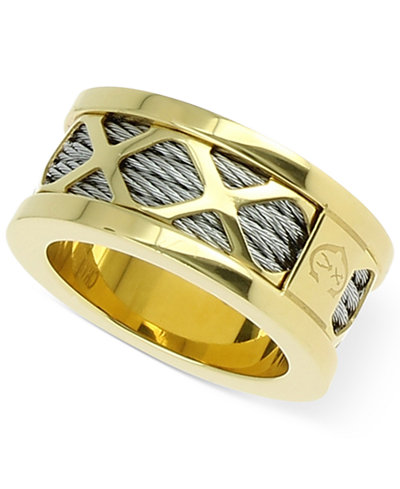 CHARRIOL Womens Two-Tone Multi-X Cable Ring