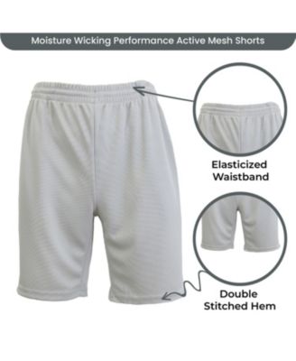 Women's Loose Fit Moisture Wicking Performance Mesh Shorts