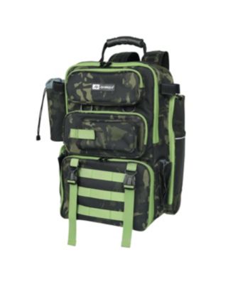 TackleTrek 40L Fishing Backpack with Dual Rod Holders & 2 Tackle Trays – The Ultimate Outdoor Gift for Him