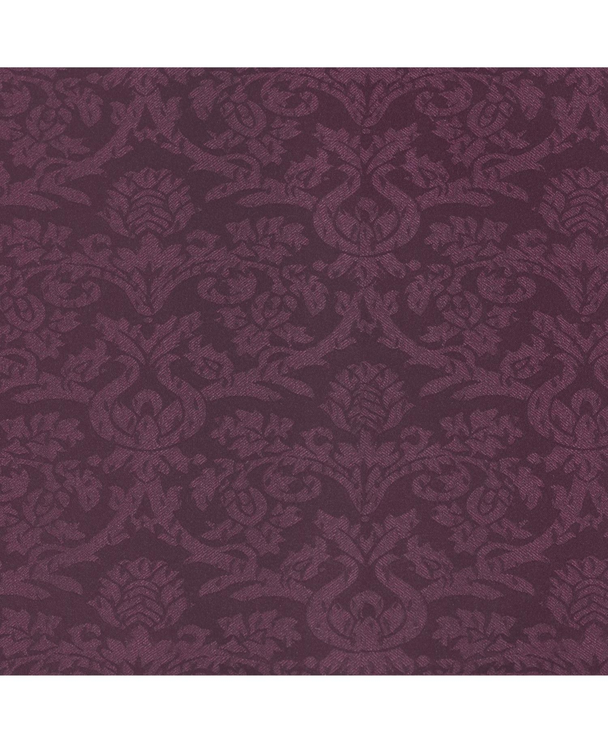 Kate Aurora Jacquard Damask Curtains With An Attached Austrian Valance & Tiebacks