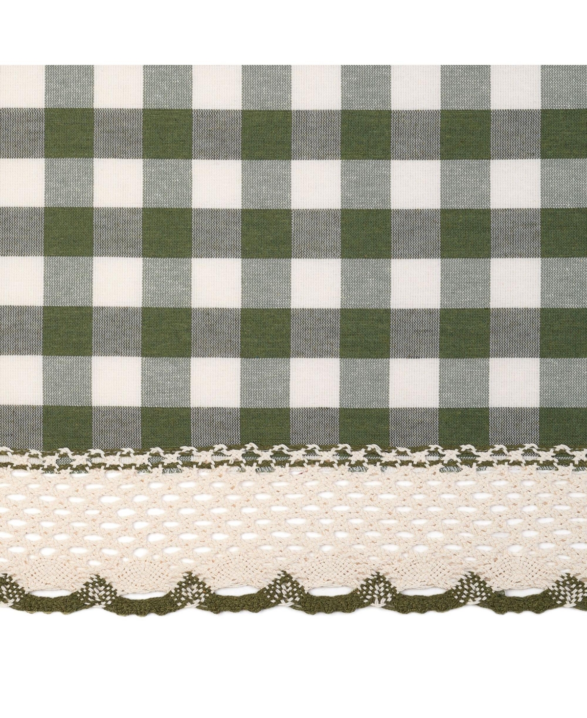 GoodGram Buffalo Check Gingham Custom Window Curtain Treatments