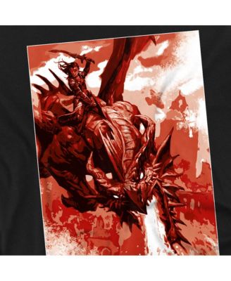 Men's Dungeons Dragons Dragon Rider Fire Blast T-Shirt