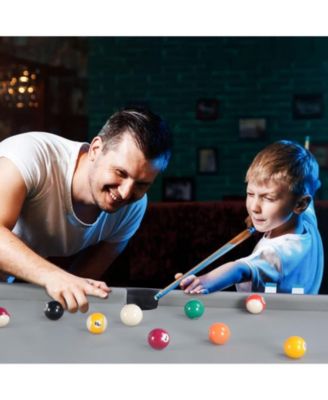 48" Folding Pool Table for Adults & Kids - Portable Billiard Table for Indoor & Outdoor Games