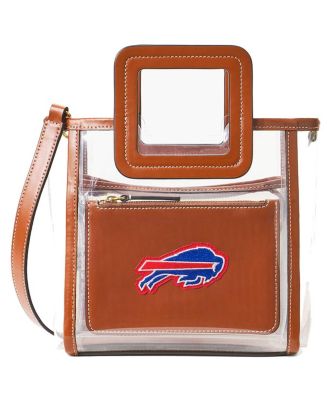 Staud - Women's Buffalo Bills Clear Mini Shirley Bag