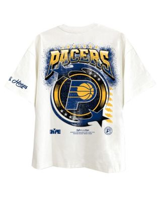 Men's Off White Indiana Pacers Drip Dime Collection Premium T-Shirt
