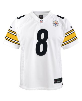 Big Boys and Girls Aaron Rodgers White Pittsburgh Steelers Game Jersey