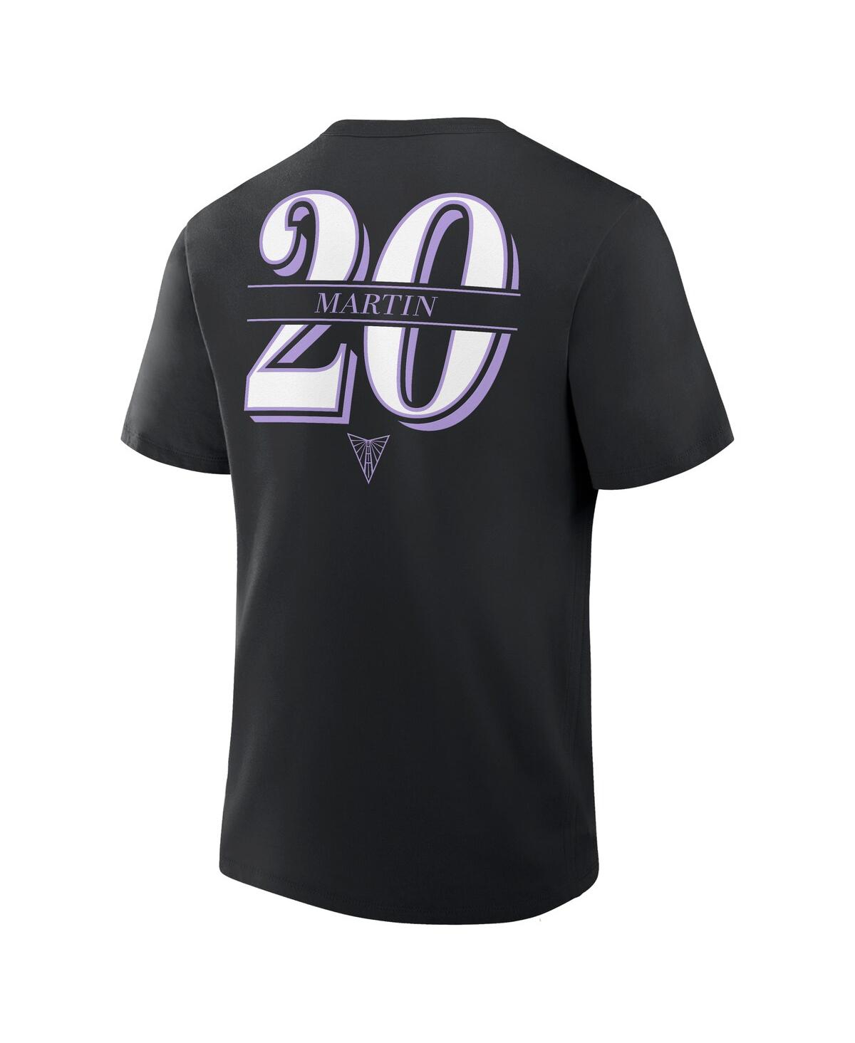 Fanatics Men's Kate Martin Eclipse Black Golden State Valkyries In The Paint Name Number T-shirt In Black