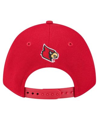 Men's Red Louisville Cardinals Team Collective 9FORTY M-Crown Adjustable Hat
