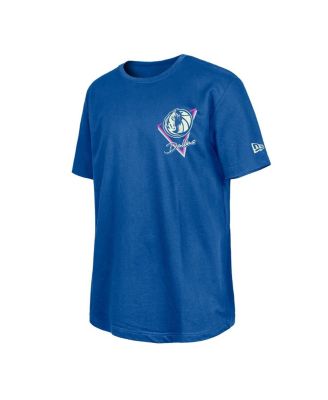 Men's Blue Dallas Mavericks Glow-in-the-Dark T-Shirt