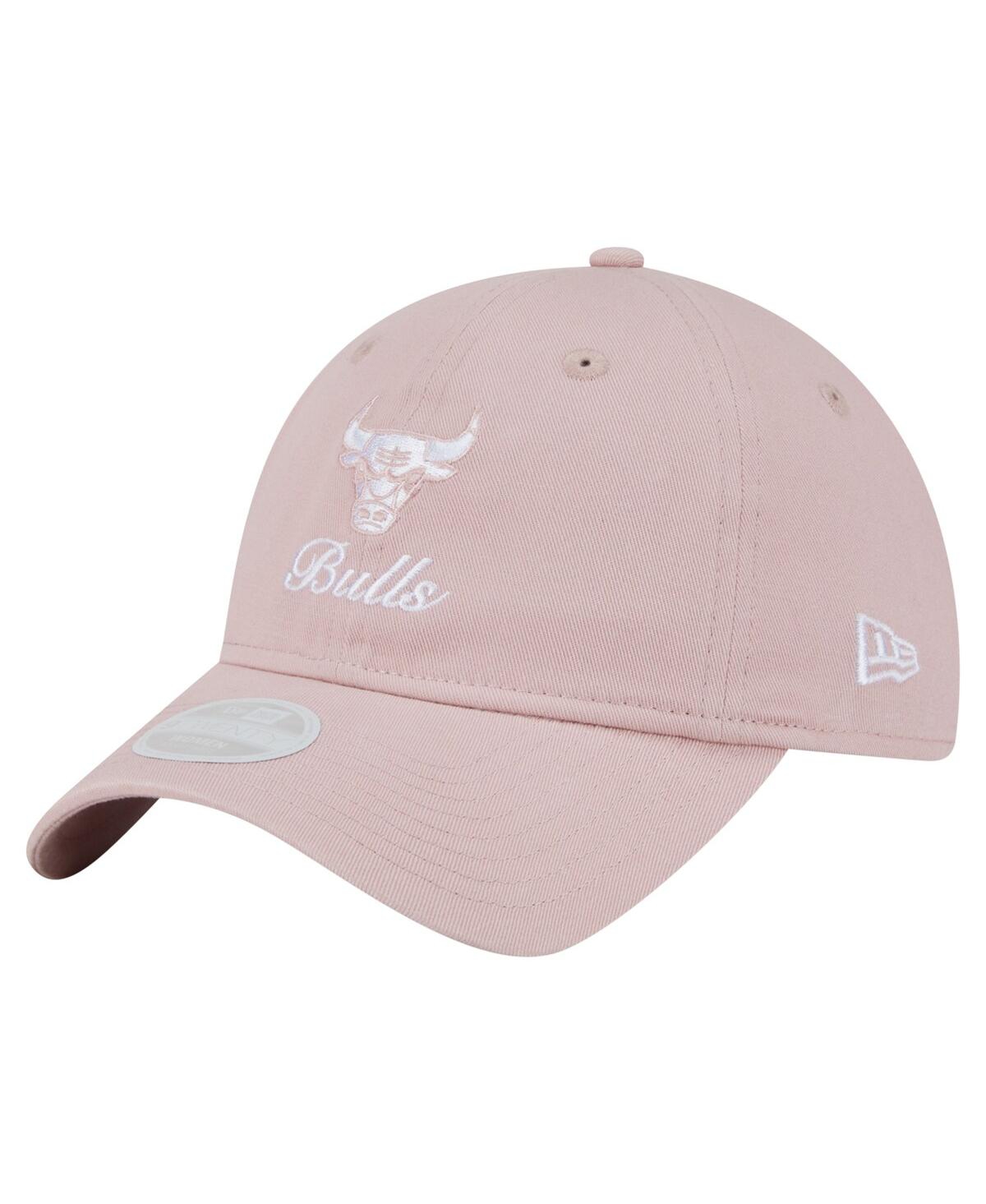 Women'sÂ Pink Chicago Bulls Gameday Preppy 9Twenty Adjustable Hat - Pink