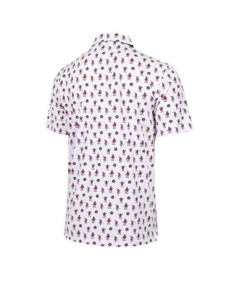 Men's White San Francisco Giants Lou Seal Polo Shirt