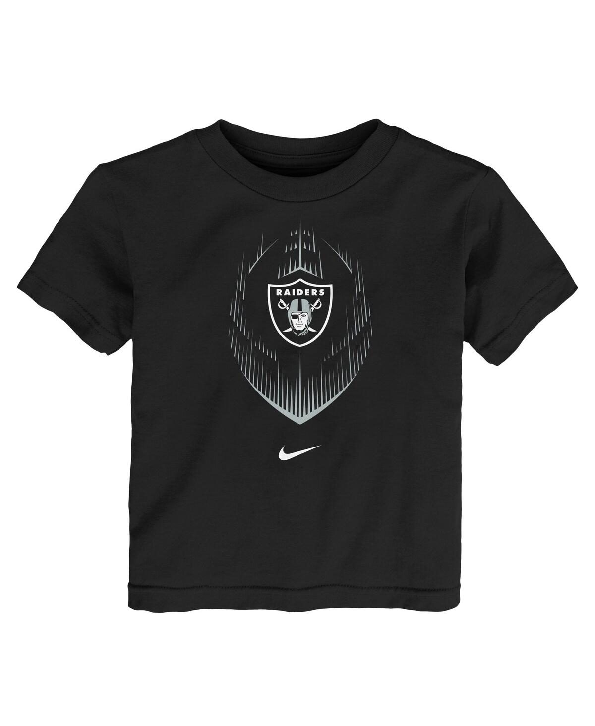 Nike Toddler Black Las Vegas Raiders Legend Icon Performance T-shirt In Black