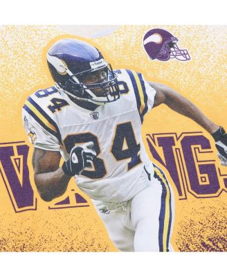 Men's Randy Moss Gray Minnesota Vikings Burst Retired Player T-Shirt
