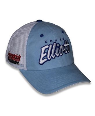 Women's Light Blue Chase Elliott Pit Box Adjustable Trucker Hat
