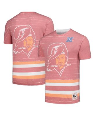 Mitchell & Ness - Men's Red Tampa Bay Buccaneers Jumbotron 3.0 T-Shirt