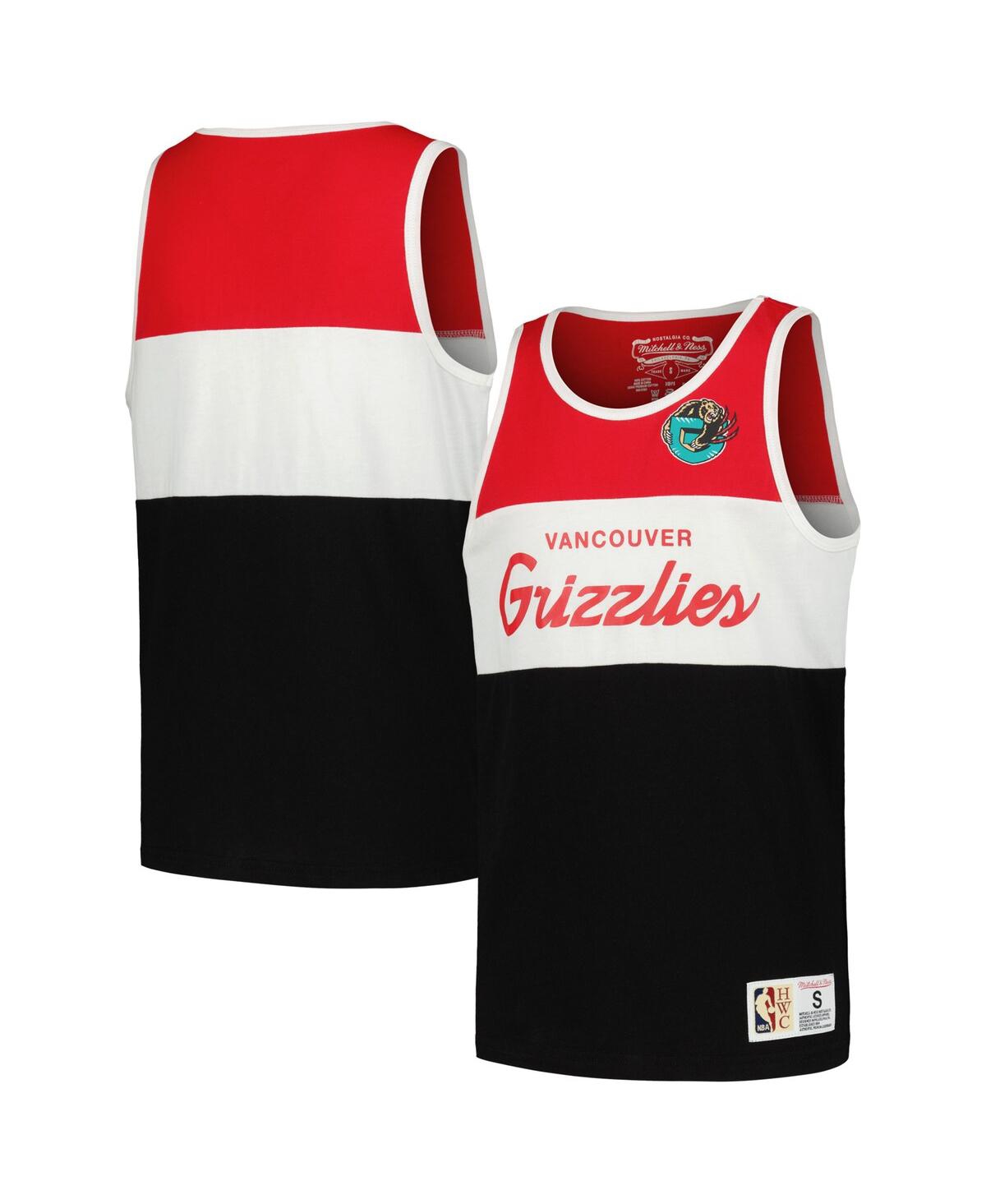 Mitchell & Ness Big Boys And Girls Red Vancouver Grizzlies Hardwood Classics Special Script Tank Top In Red