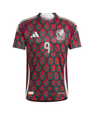 Men's Raul Jimenez Burgundy Mexico National Team 2024 Home Authentic Player Jersey