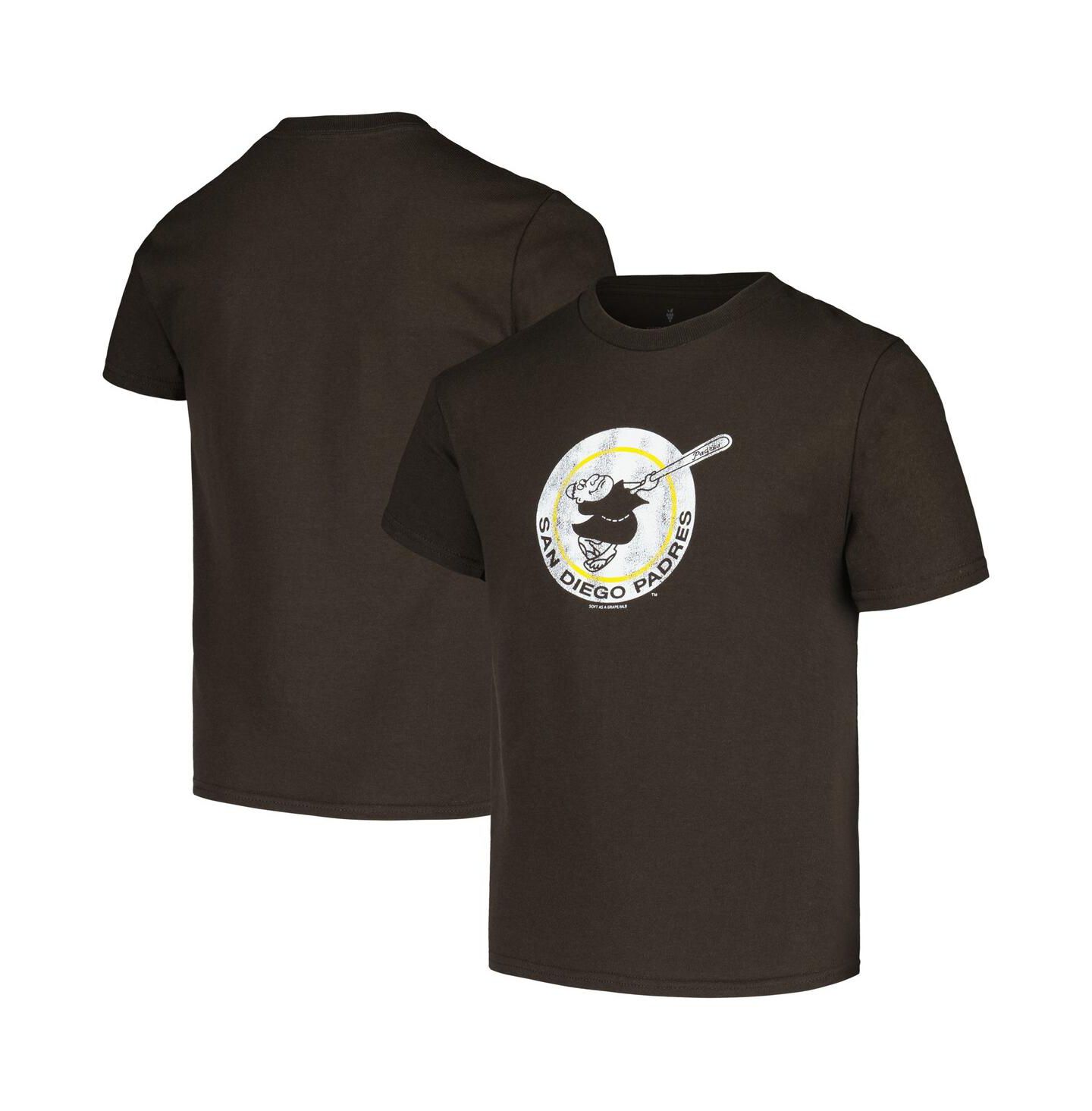 Детская футболка Soft As A Grape Brown San Diego Padres Cooperstown Collection — фото 1