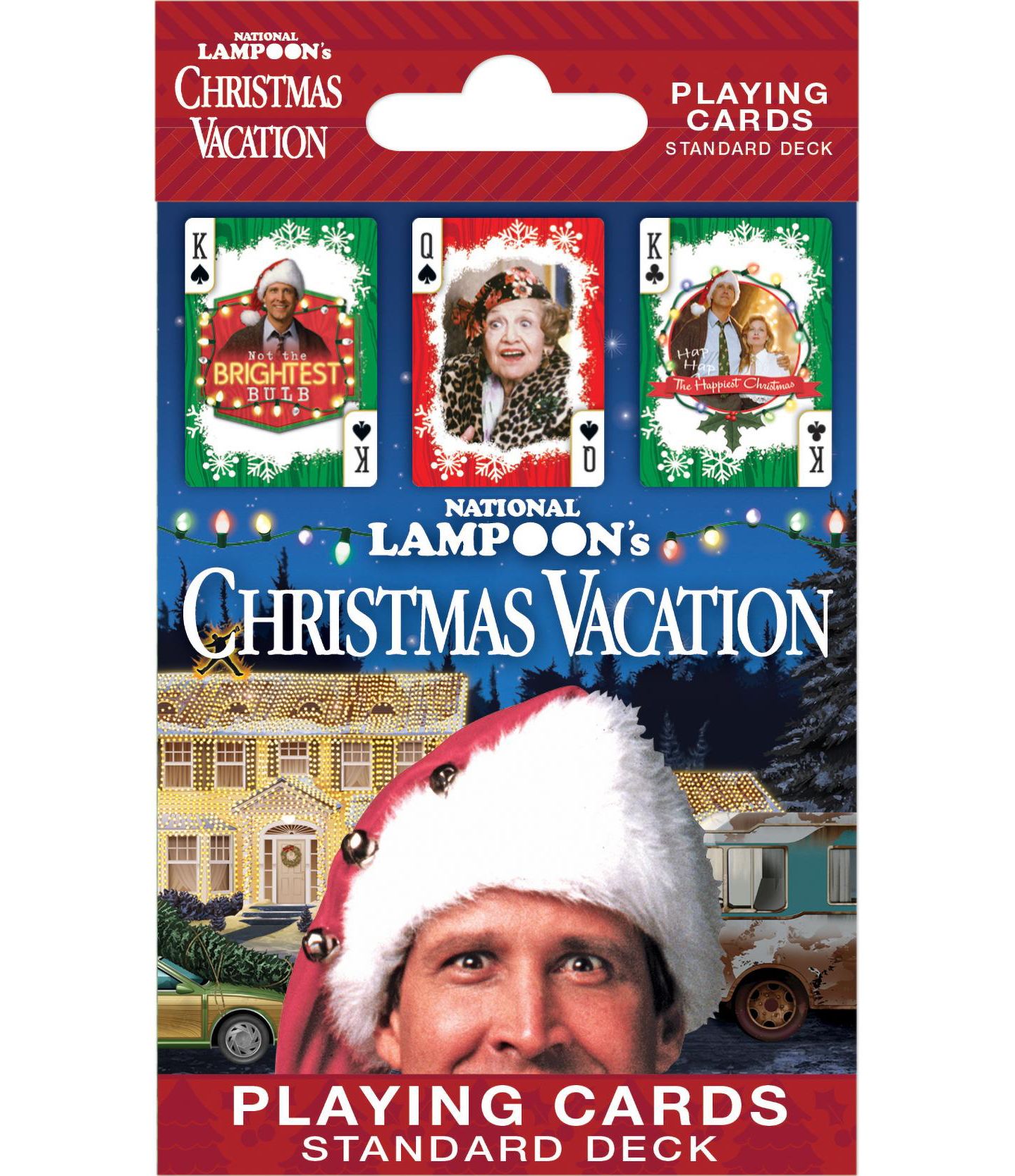 Детские игрушки Masterpieces National Lampoon's Christmas Vacation Playing Cards, 54 Cards, Ages 5+ — фото 1