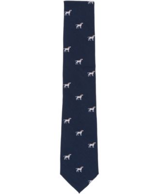 Men's Montery Dog Pattern Tie, Macy's Exclusive