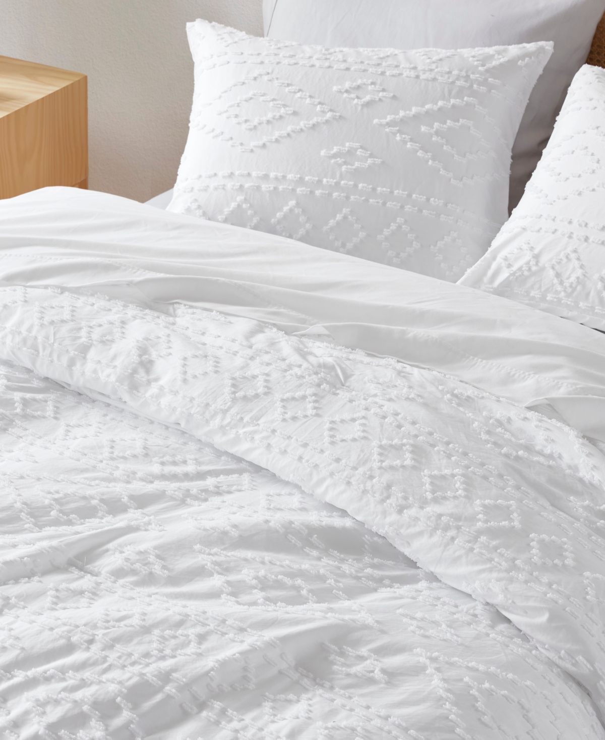 510 Design Gigi Boho 3-pc. Comforter Set, King/california King In White