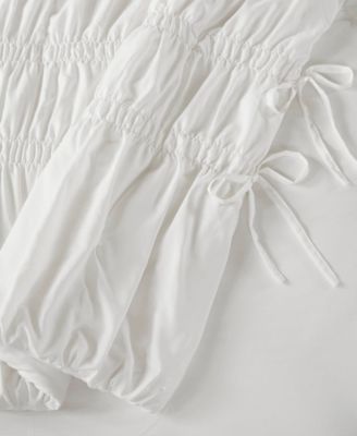Mia Ruched 3-Pc. Comforter Set, King