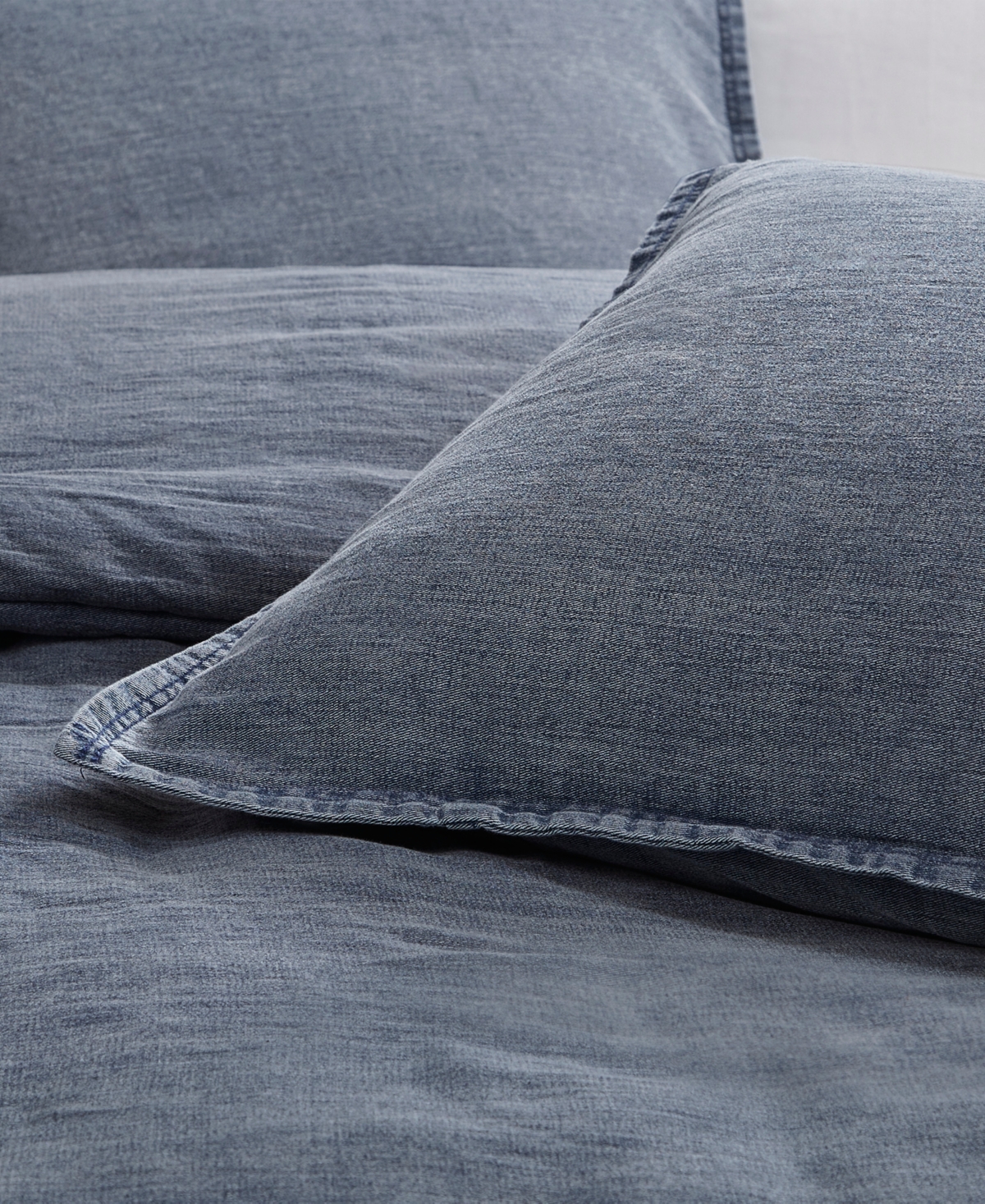 Woolrich Mckenzie Twill Washed 3-pc. Duvet Cover Set, Full/queen In Gray