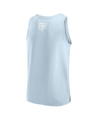 Men's Light Blue Chicago Bears Elements Tank Top