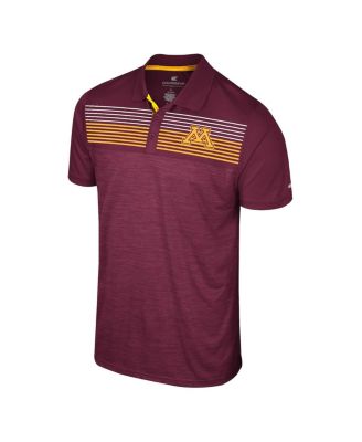 Colosseum - Men's Maroon Minnesota Golden Gophers Langmore Polo Shirt
