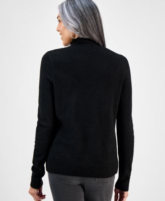 Women's Luxsoft Mock-Neck Sweater, Macy's Exclusive