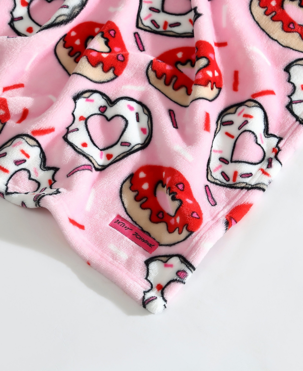 Betsey Johnson Ultra Soft Plush Fleece Throw, 50" X 70"