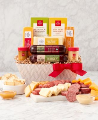 Holiday Signature Flavors Gift Basket, 9 Piece