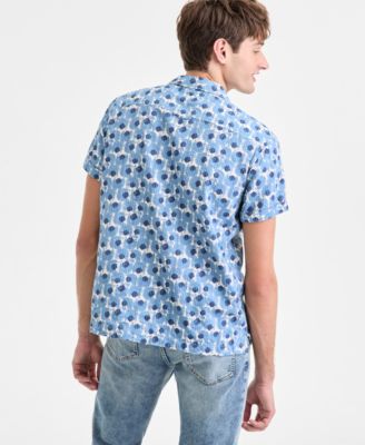 Men's Sisler Short-Sleeve Camp Shirt, Macy's Exclusive 