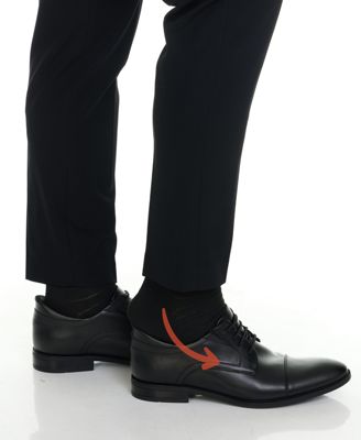 Baker Street Hands-Free Slip On Technology Leather Captoe Dress Oxfords