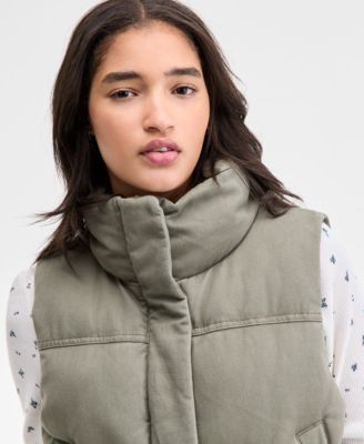 Women's Sleeveless Puffer Vest Jacket