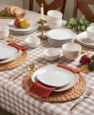 Soft Square 32 Pc. Dinnerware Set, Service for 8