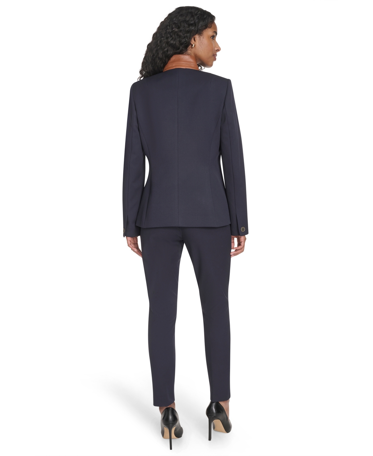 Tommy Hilfiger Women's Long Sleeve Riding Jacket In Blue