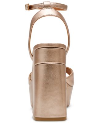 Women's Wizzard Two-Piece Platform Block Heel Dress Sandals