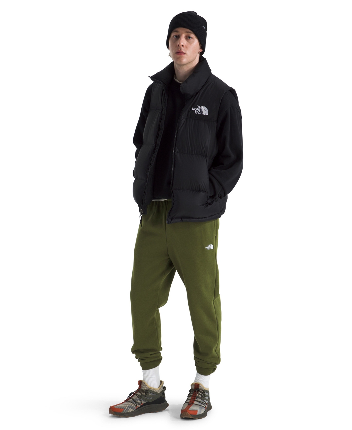 The North Face Men's Evolution Simple Dome Joggers In Green