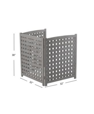 Outdoor AC Privacy Screen