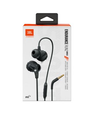 Endurance Run 2 Waterproof In Ear Wired Headphones-Black