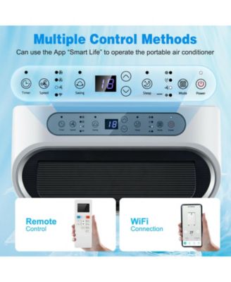 12000 BTU(Ashrae) Portable Air Conditioner with Smart App Control