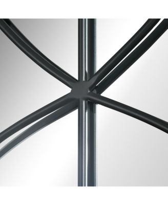 36.5" x 23.5" Farmhouse Wall Mirror, Arch Window Mirror for Wall