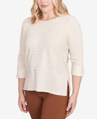 Women's Mount Laurel Heat Set Embellished Solid Top