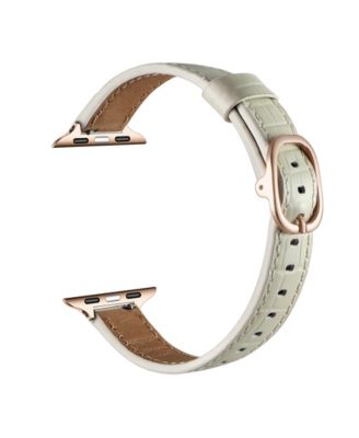 Carmen Skinny Croc Leather Band for Apple Watch