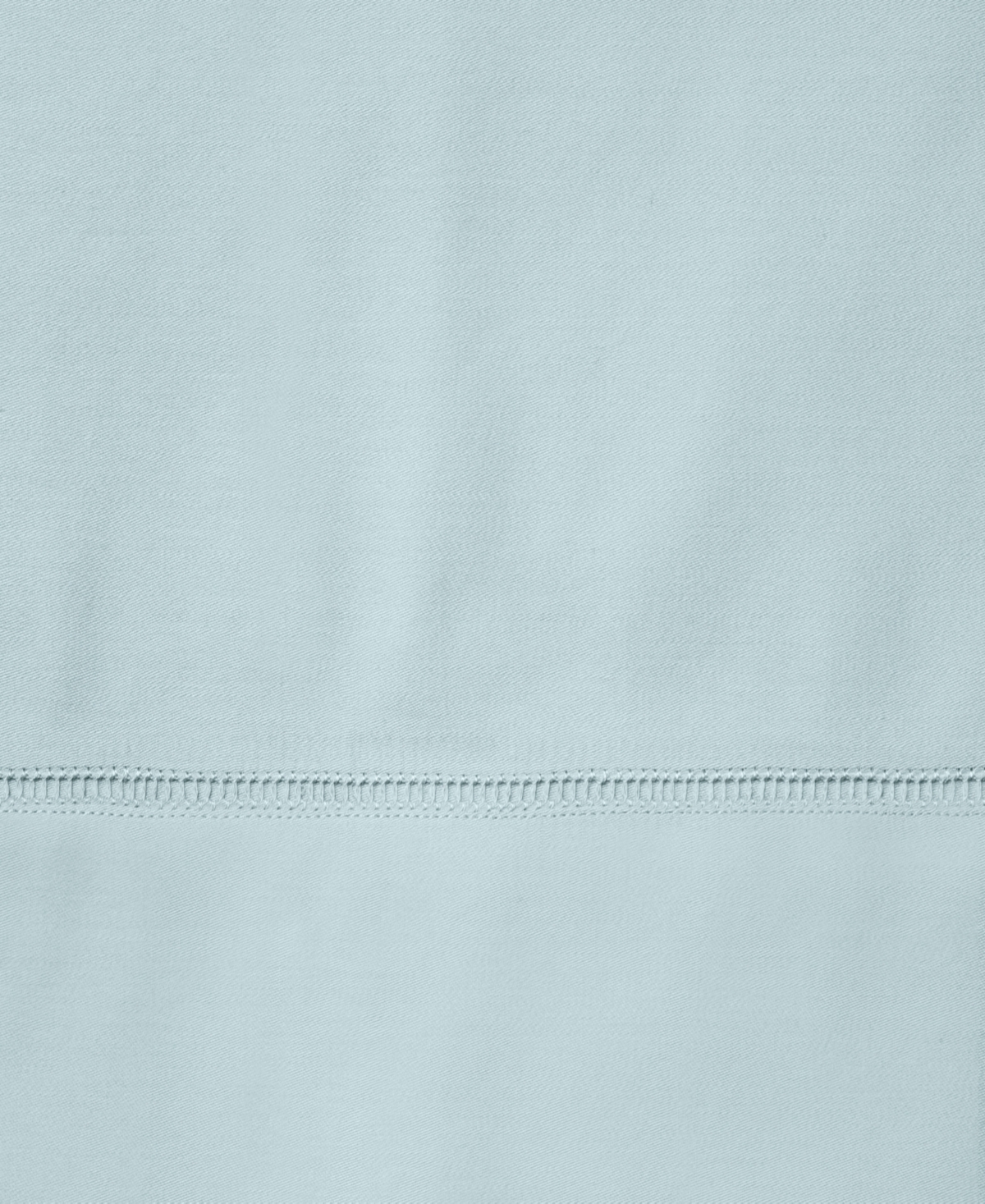 Sferra Fiona Sateen Cotton Fitted Sheet, Queen In Blue