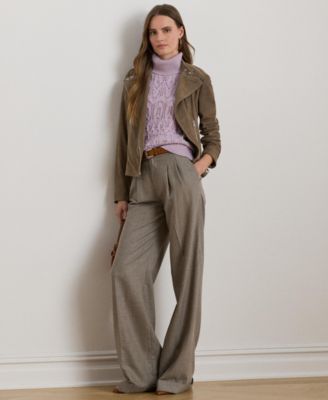 Women's Suede-Feyoshi Moto Jacket