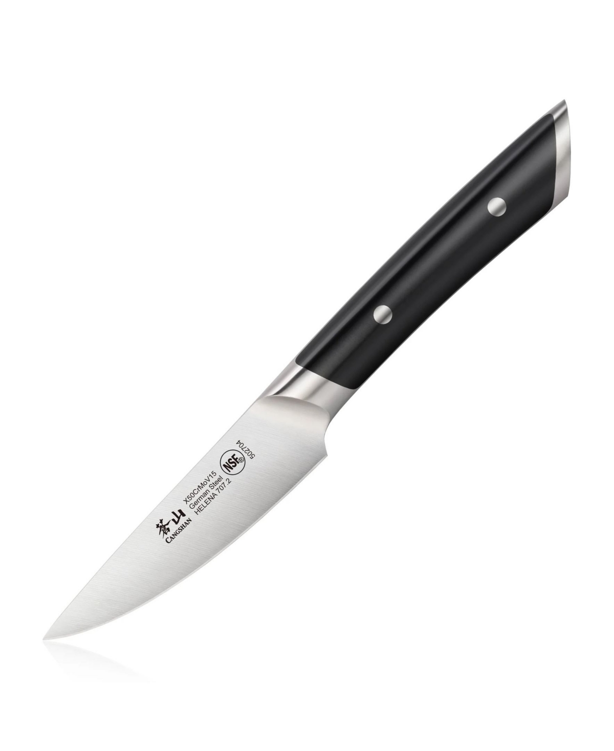 Cangshan Canghshan Helena Series 3.5" Paring Knife In Black