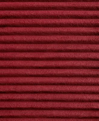 Ribbed Plush Blanket, King