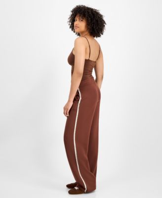 Petite Cozy Whipstitched Pull-On Sweatpants, Macy's Exclusive